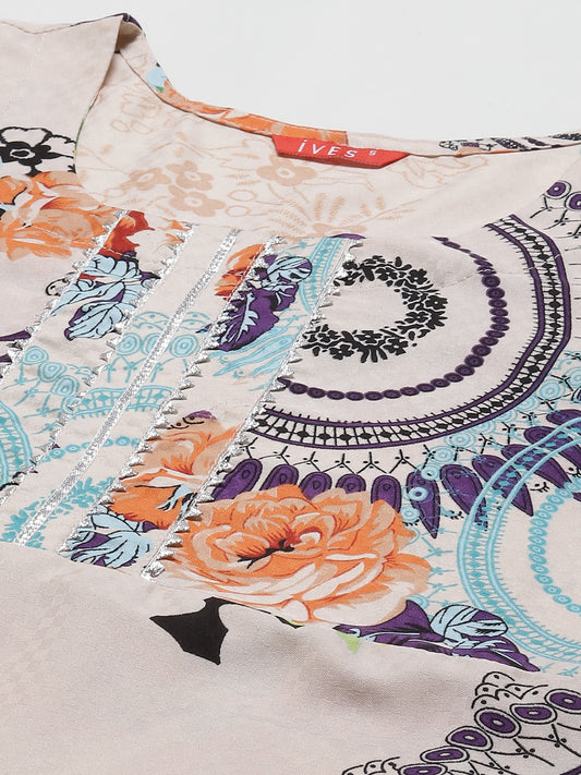 Sandy Shore Crepe Kurta