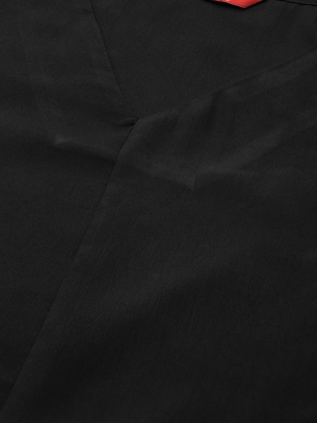 Classic Noir Crepe Blouse
