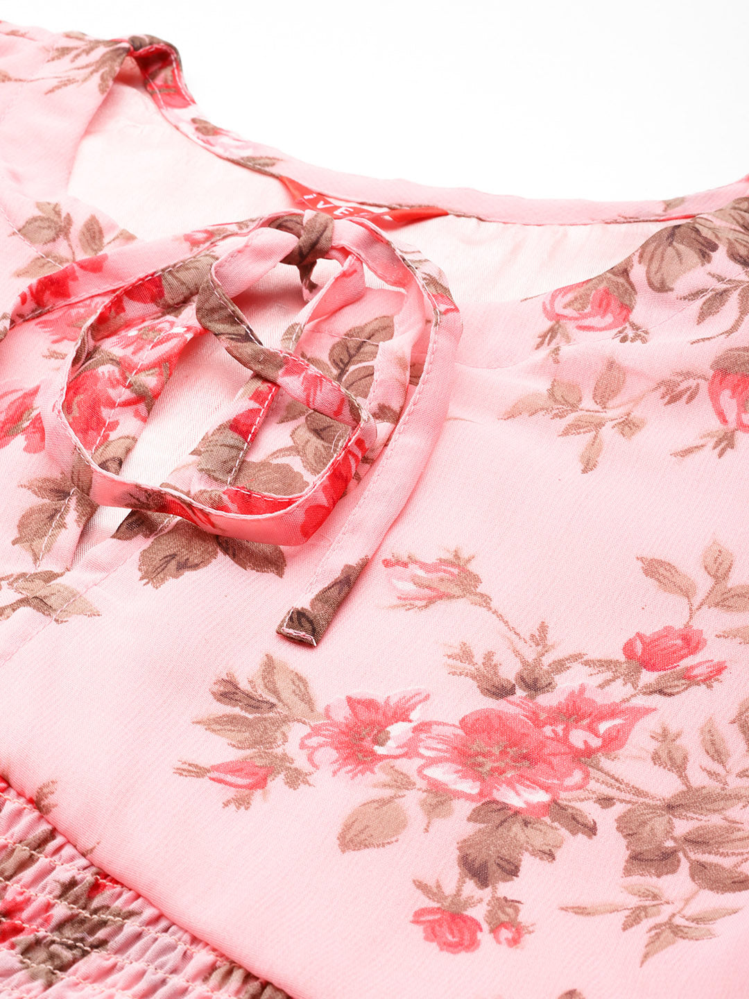 Sunset Glow Crepe Dress