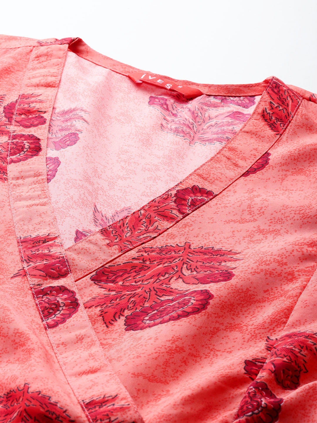 Peach Bliss Crepe Kurta