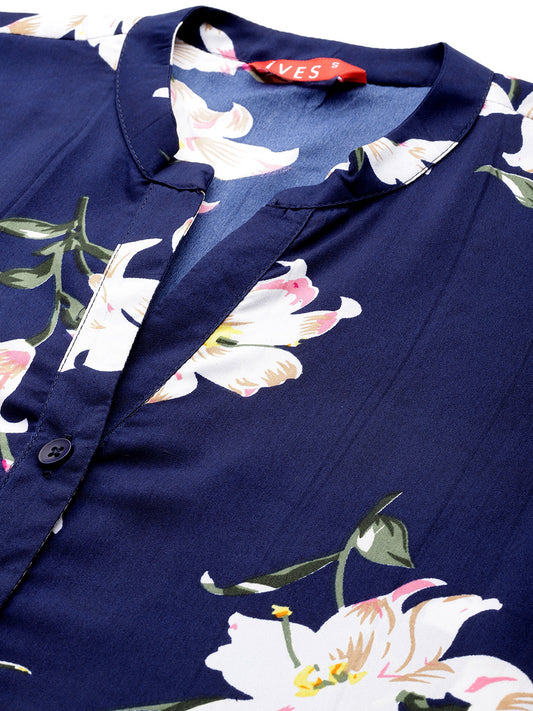 Sapphire Wave Blouse