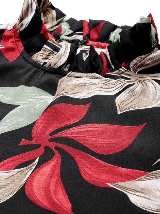 Midnight Silhouette Blouse