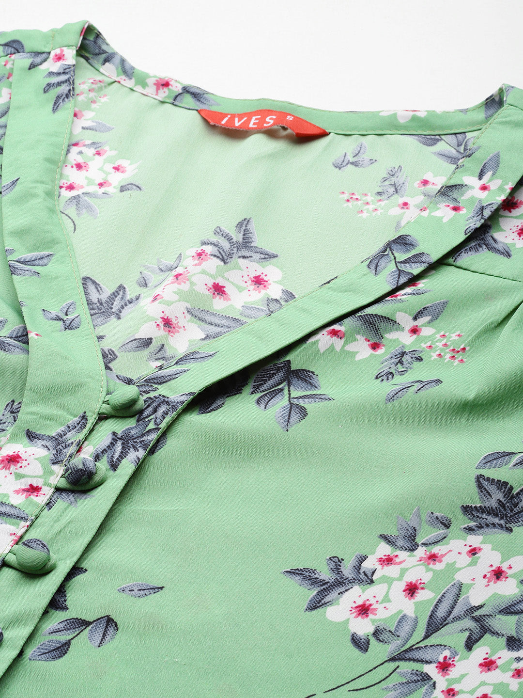 Forest Whisper Crepe Top