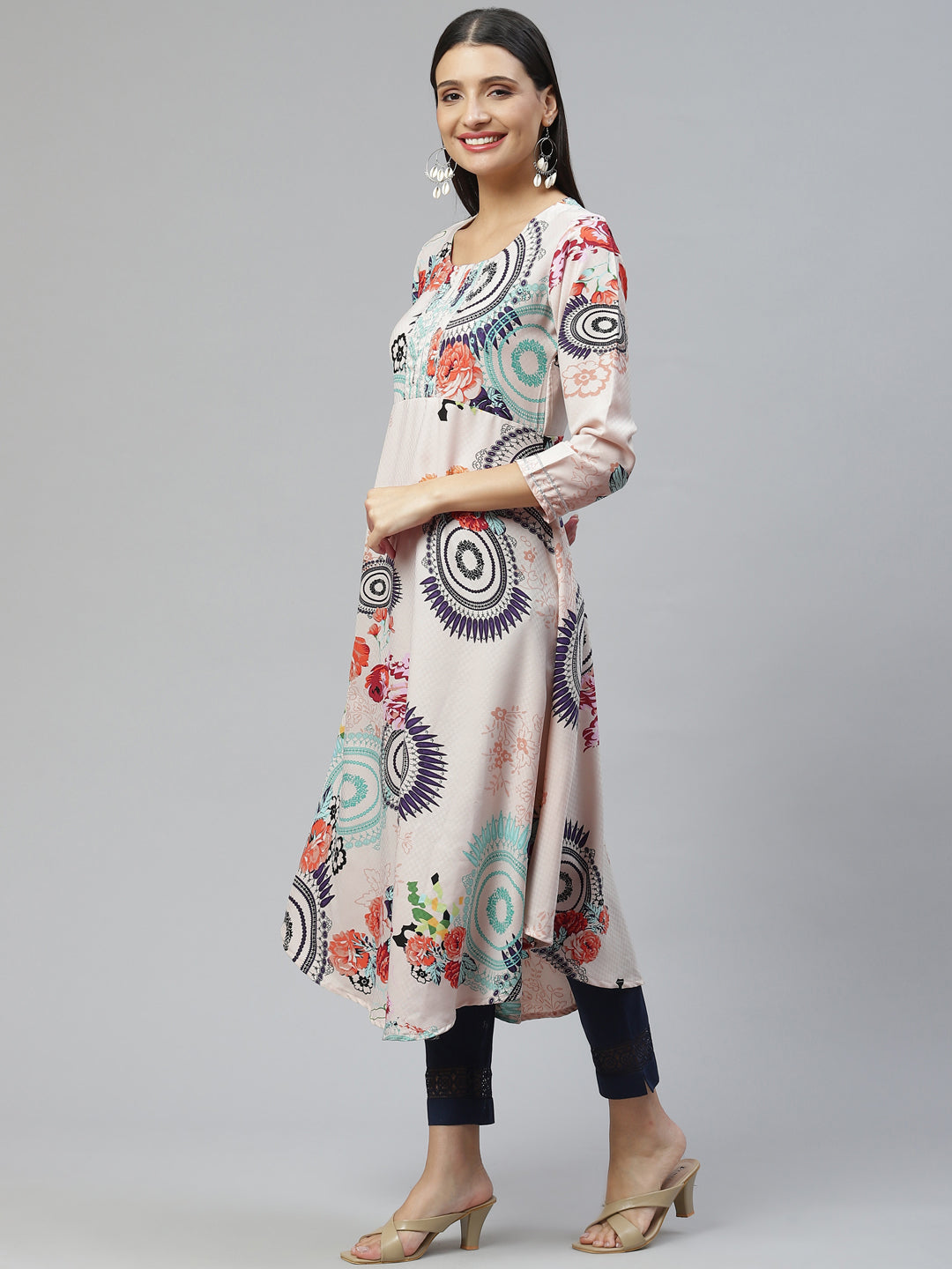 Sandy Shore Crepe Kurta