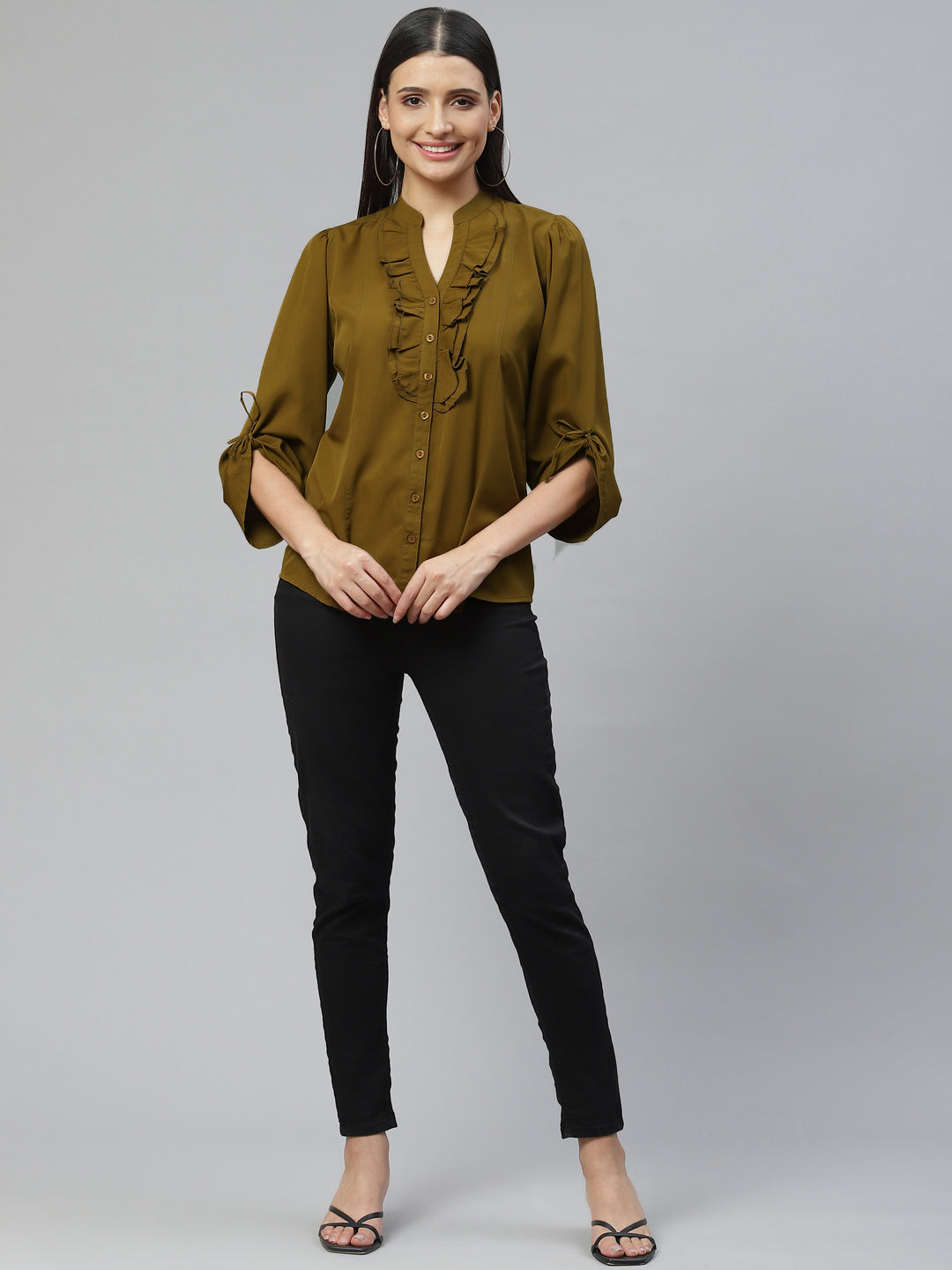 Olive Grove Blouse