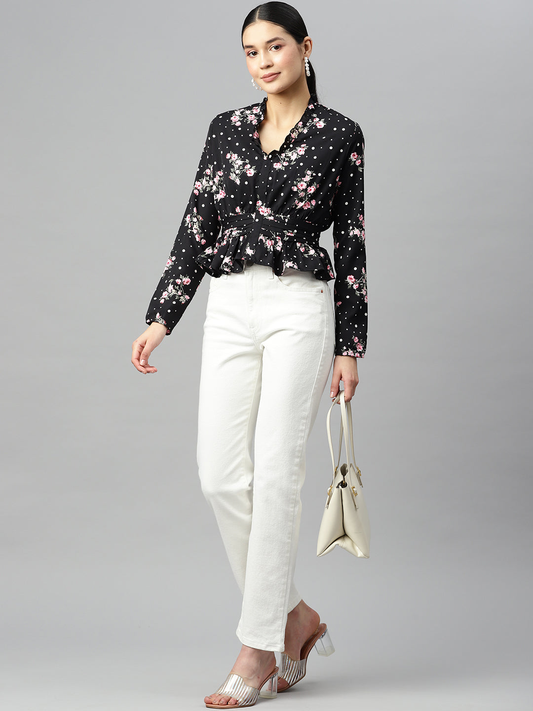 Elegant Noir Top