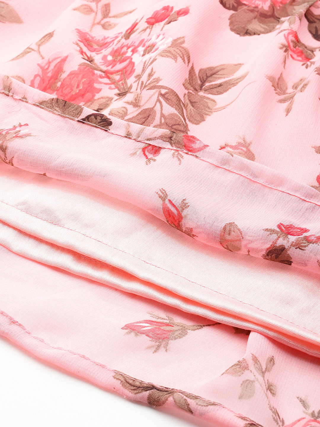 Sunset Glow Crepe Dress