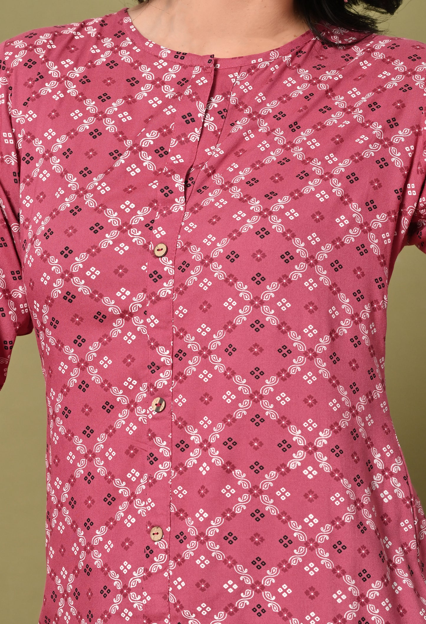Blossom Rayon Co-ord Set