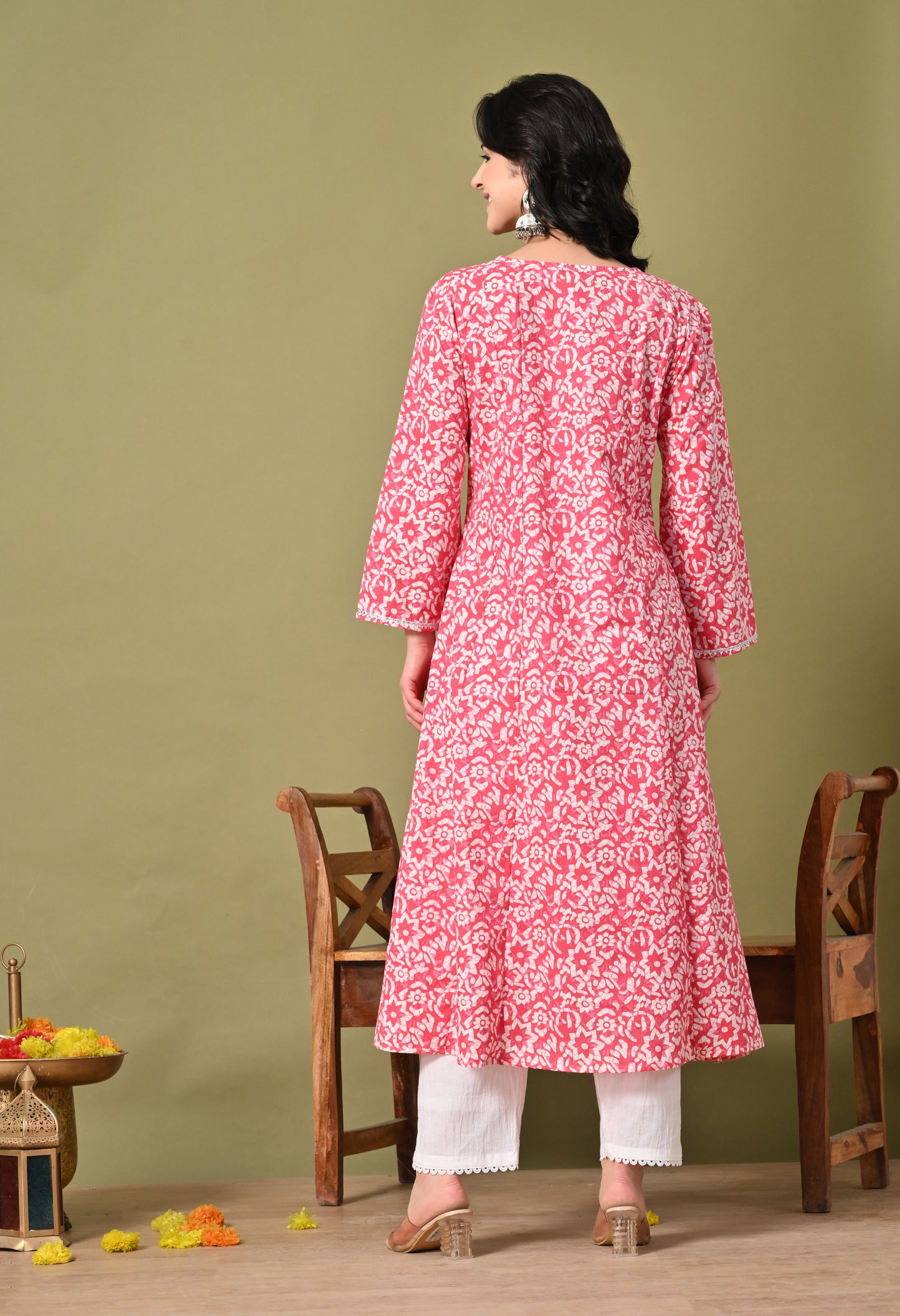 Gulnaar Cotton Kurta