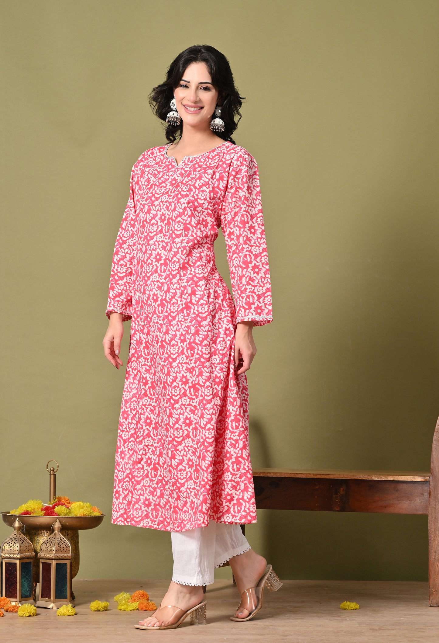 Gulnaar Cotton Kurta