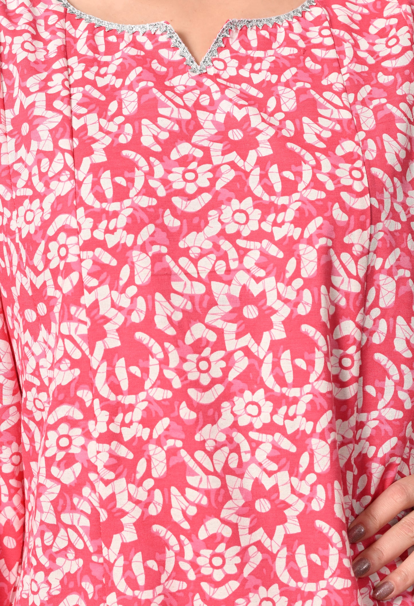 Gulnaar Cotton Kurta