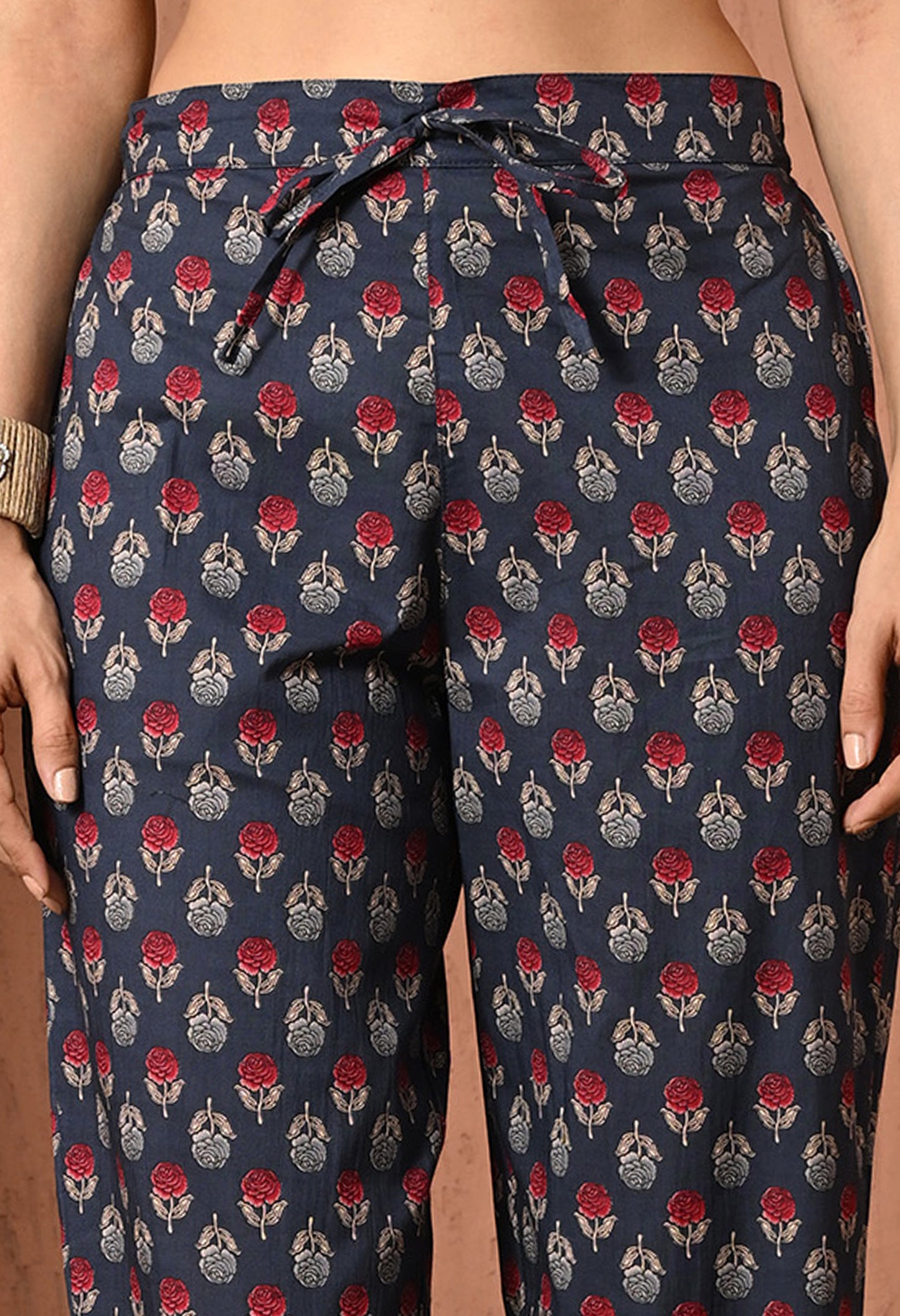 Moonlit Rose Cotton Suit Set