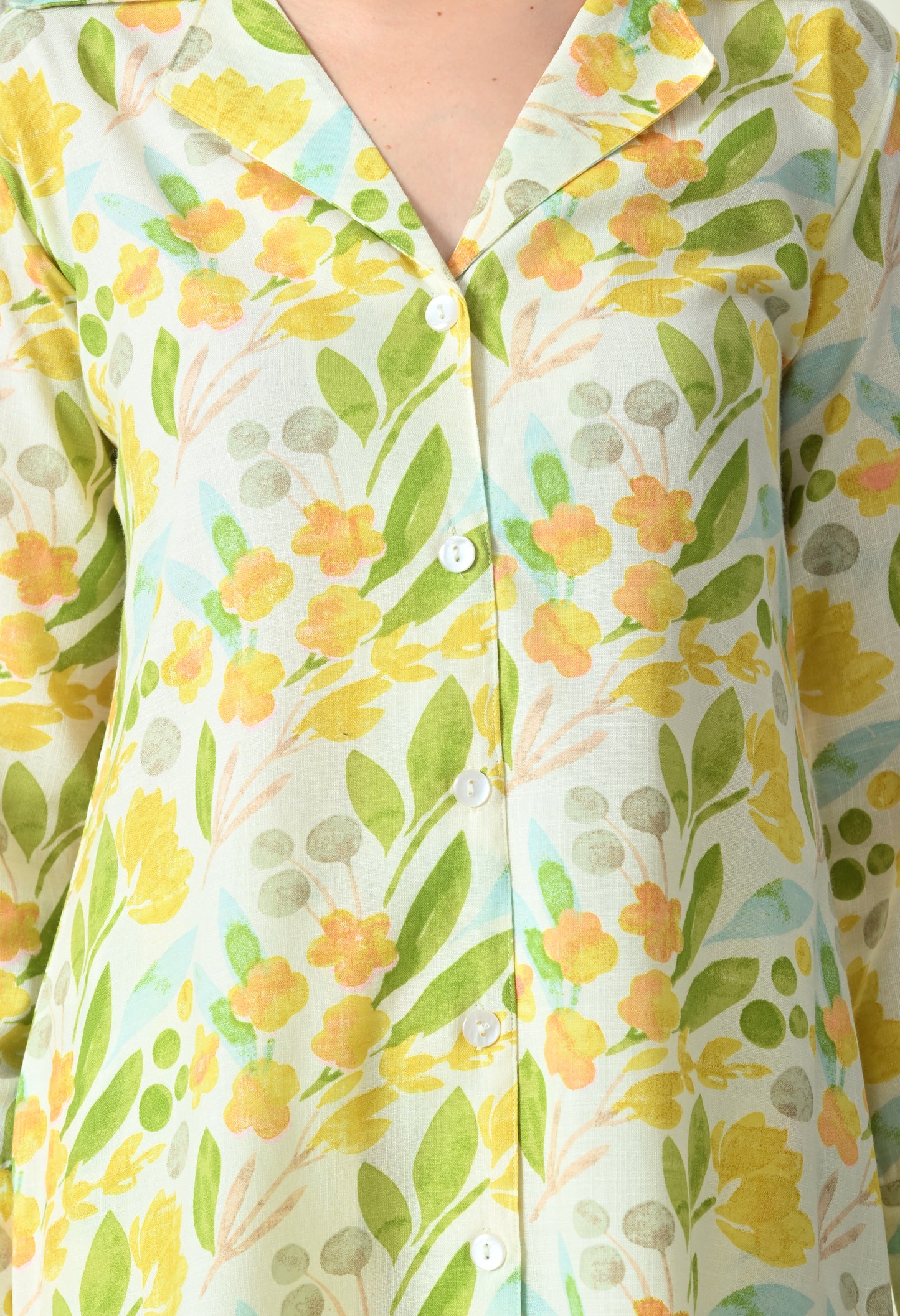 Sunny Bloom Rayon Co-ord Set