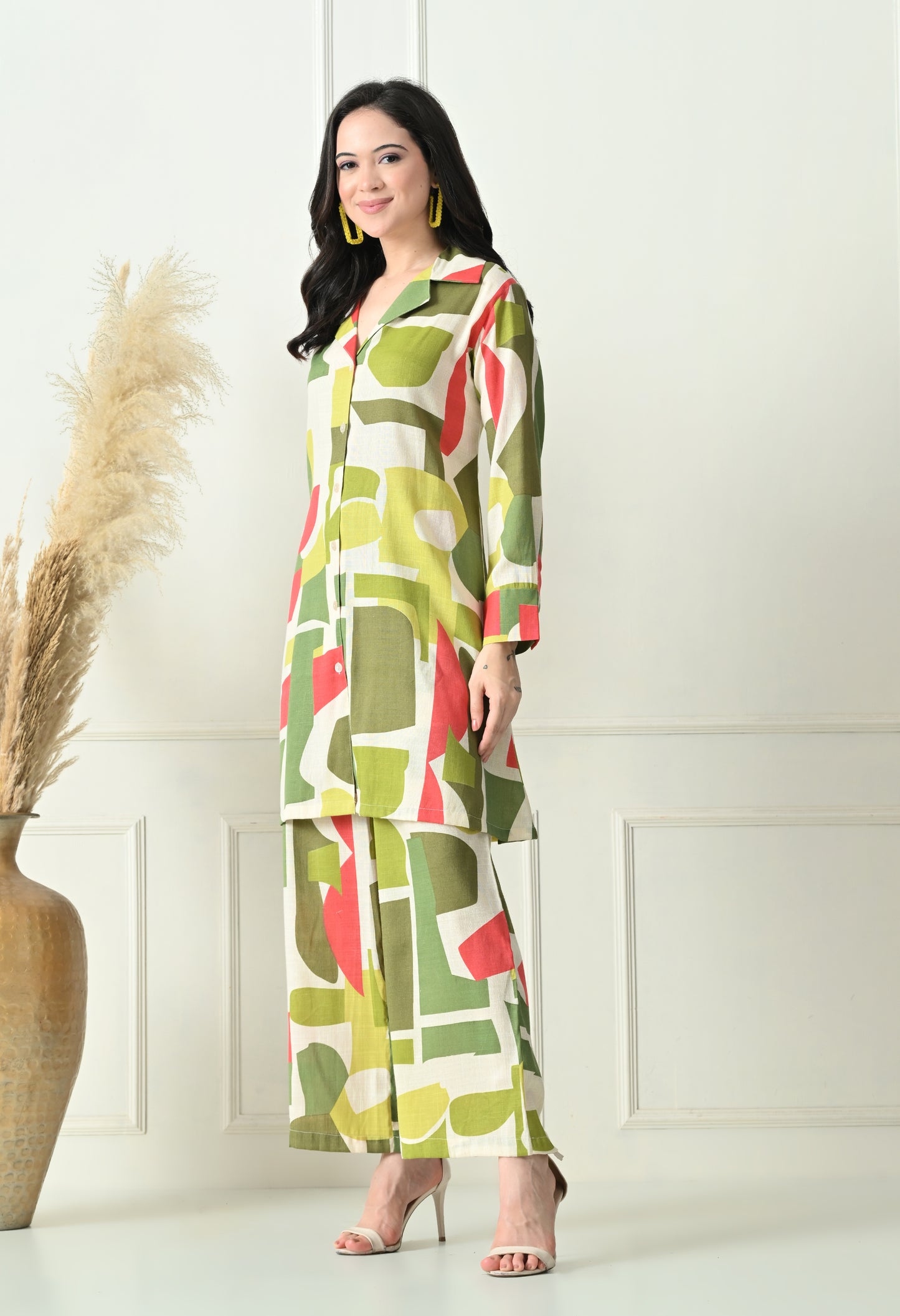 Urban Jungle Rayon Co-ord Set