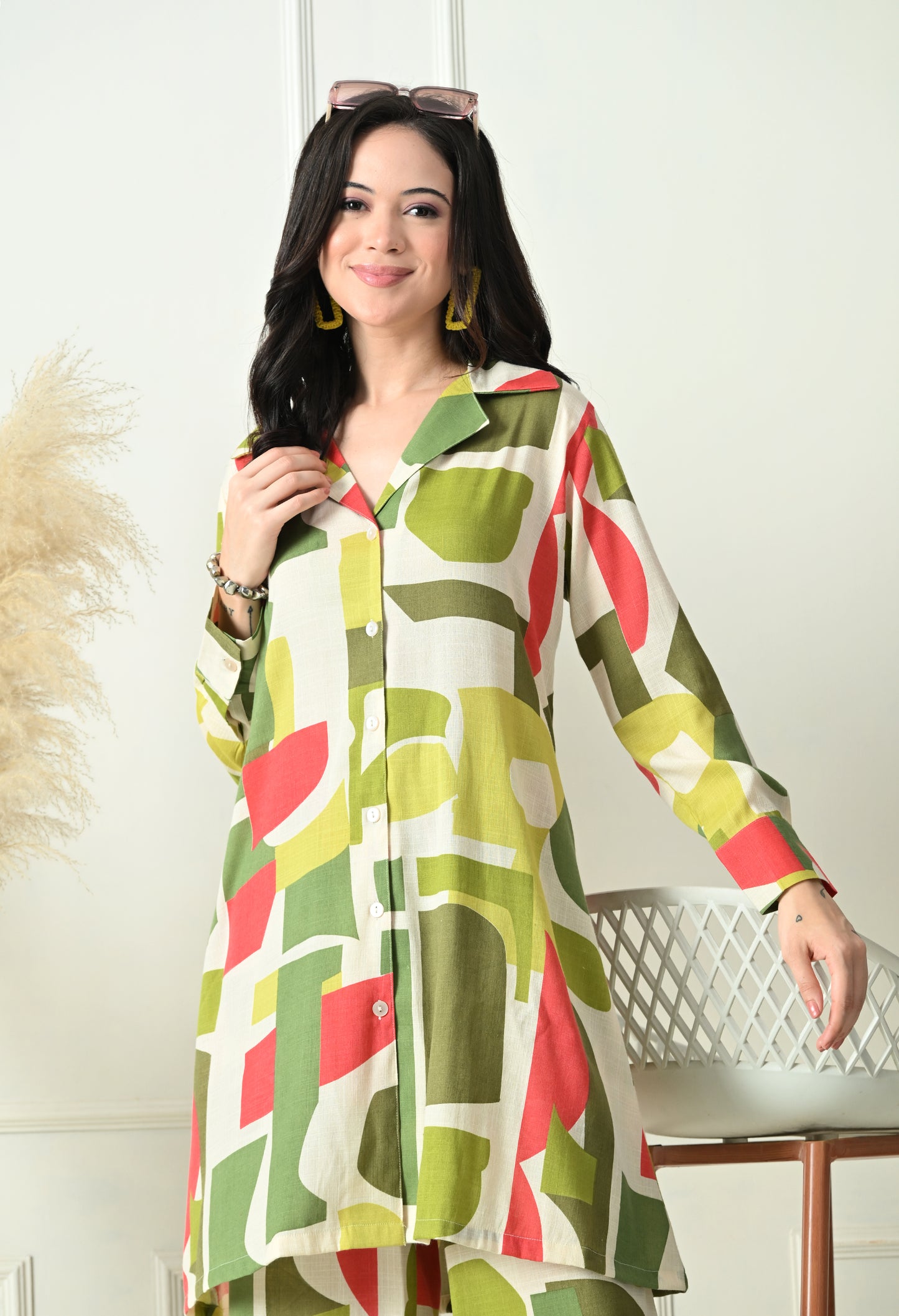 Urban Jungle Rayon Co-ord Set