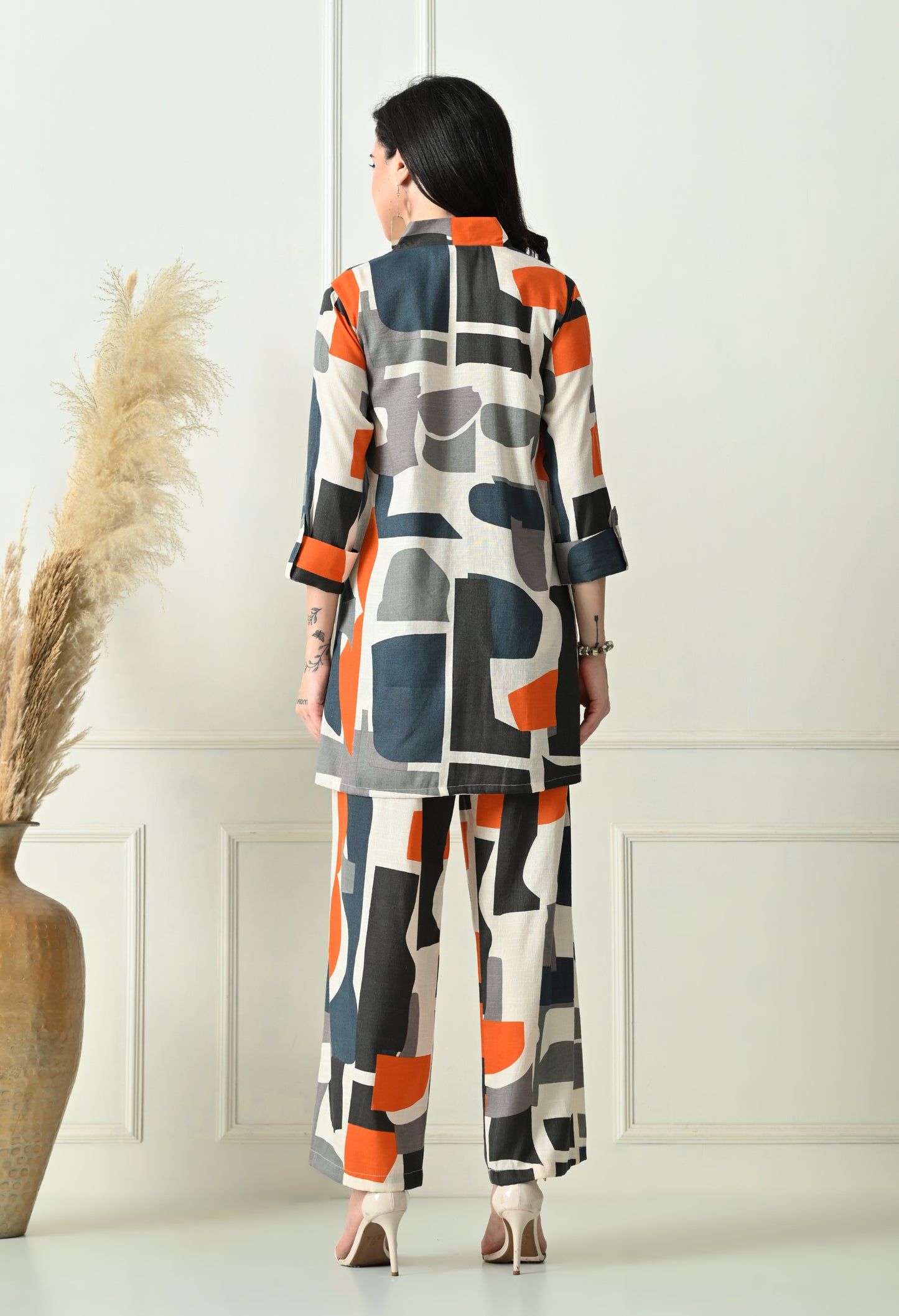 Monochrome Muse Rayon Co-ord Set