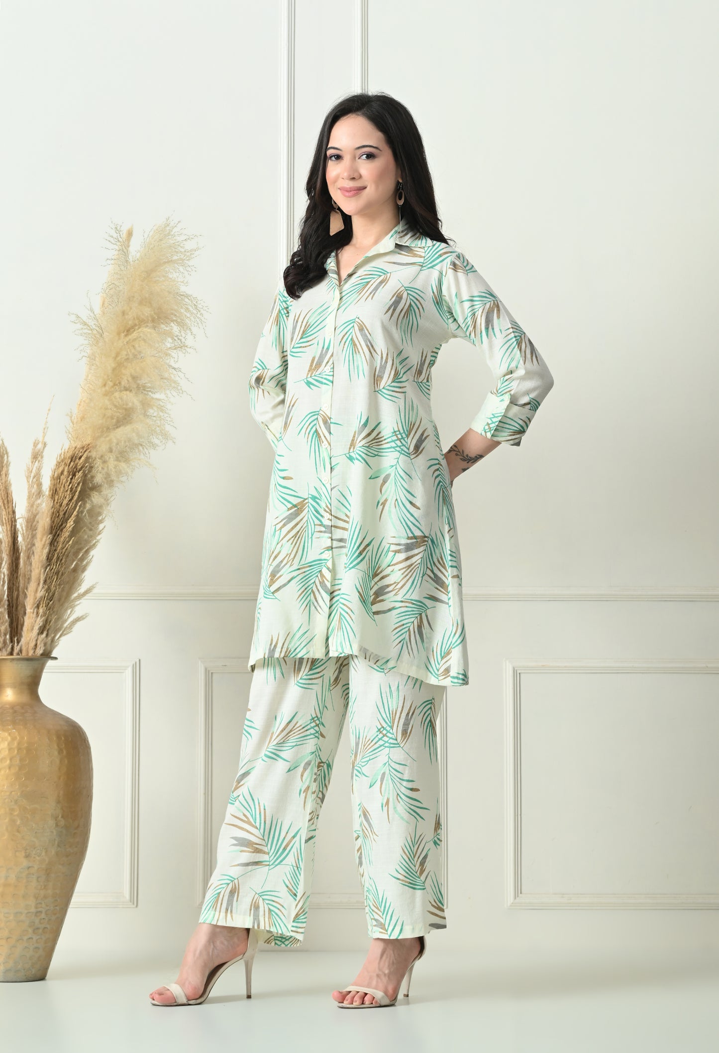 Tropical Breeze Rayon Co-ord Set
