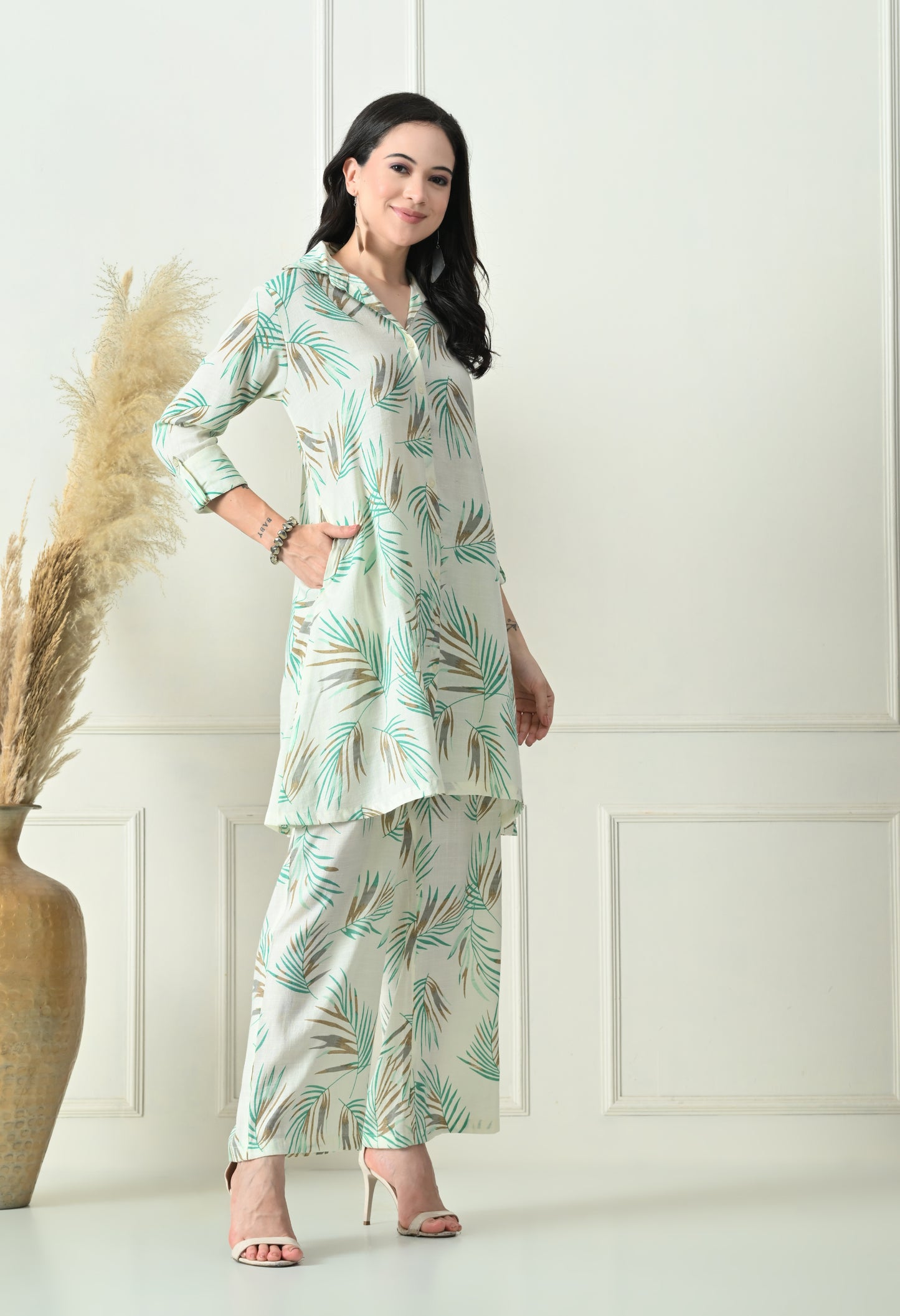 Tropical Breeze Rayon Co-ord Set