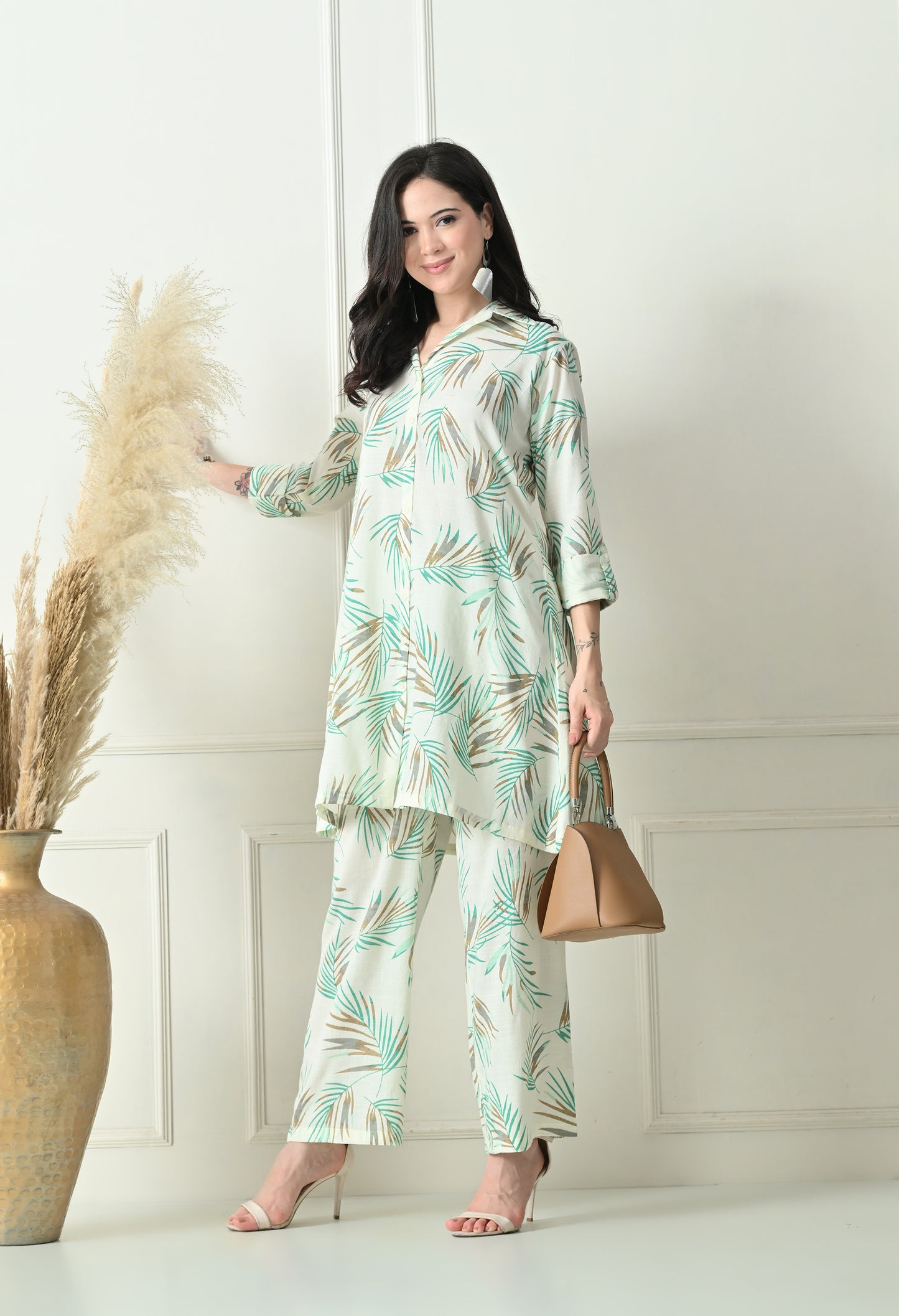 Tropical Breeze Rayon Co-ord Set