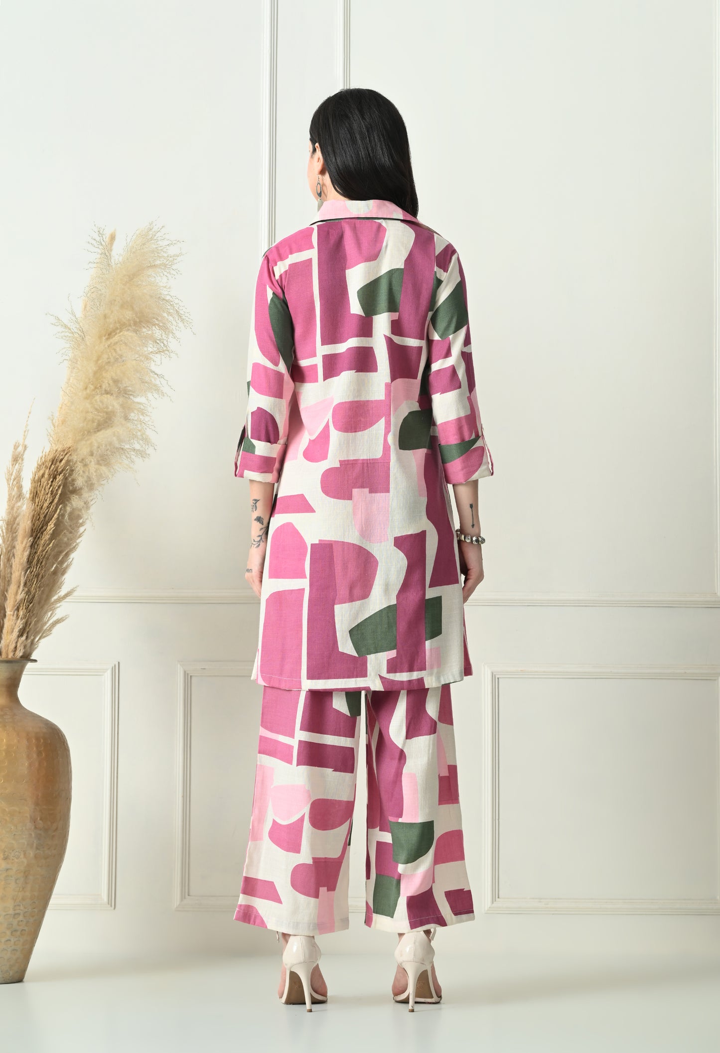 Rosewood Pop Rayon Co-ord Set