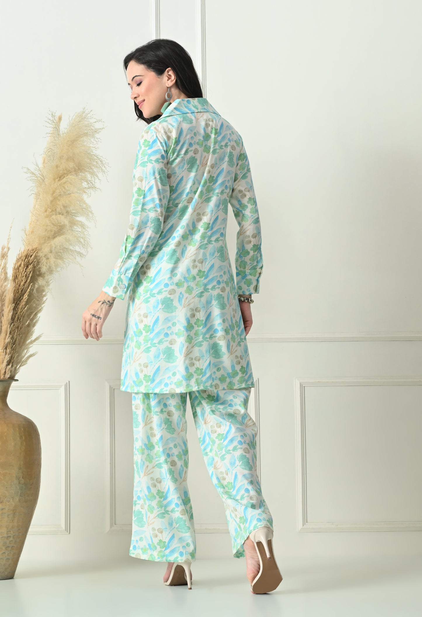 Blossom Breeze Rayon Co-ord Set