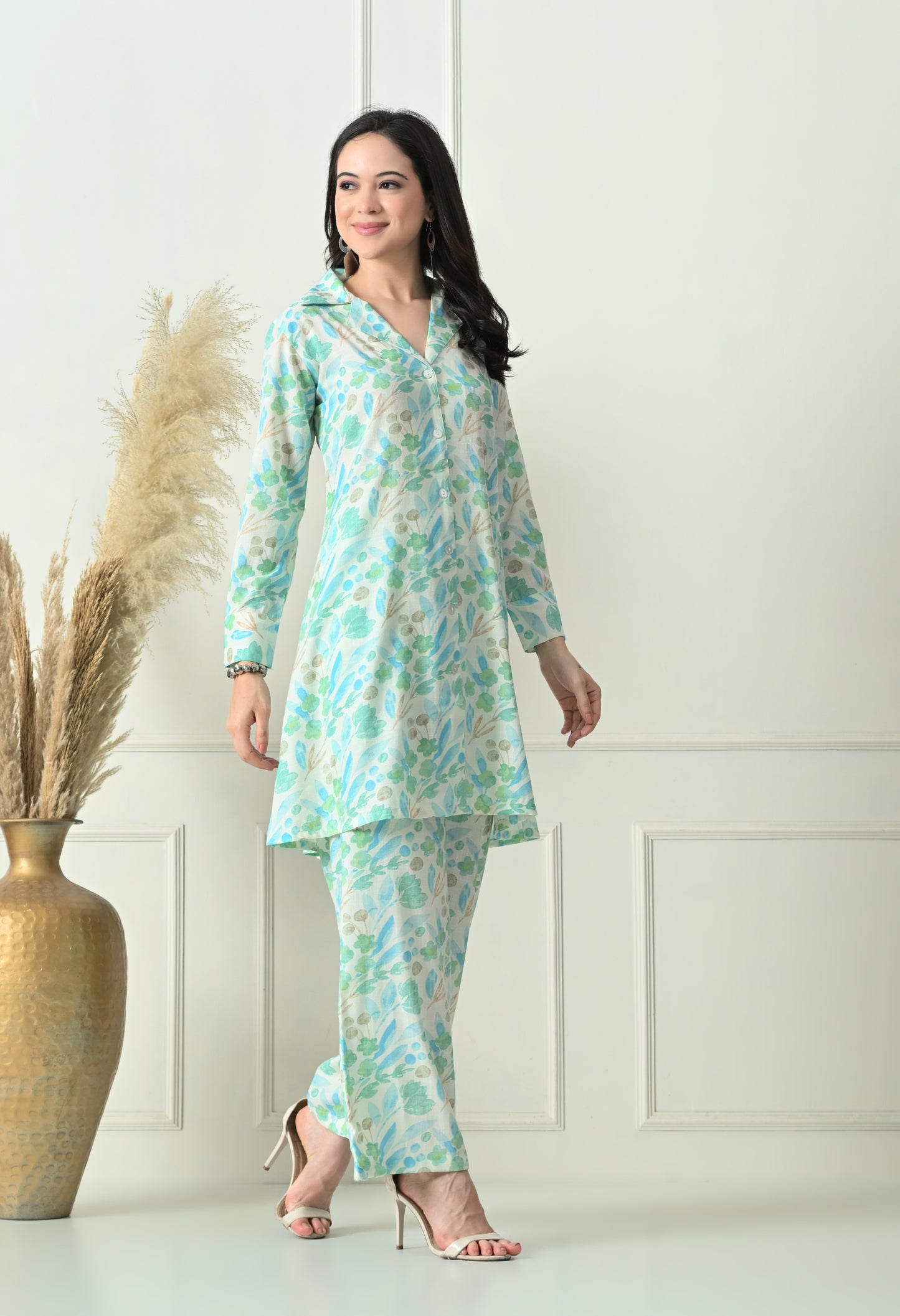Blossom Breeze Rayon Co-ord Set
