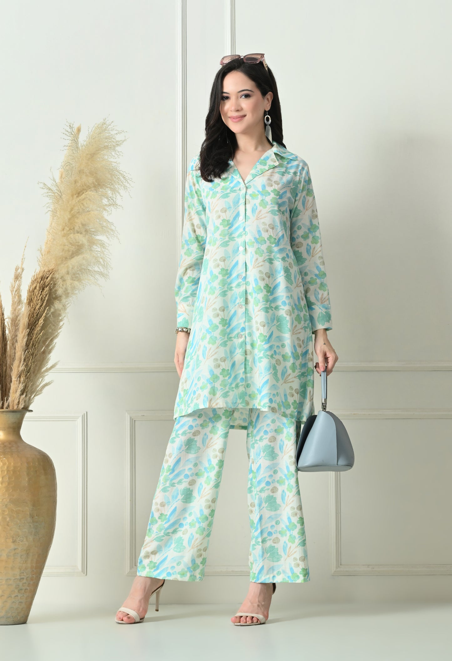 Blossom Breeze Rayon Co-ord Set