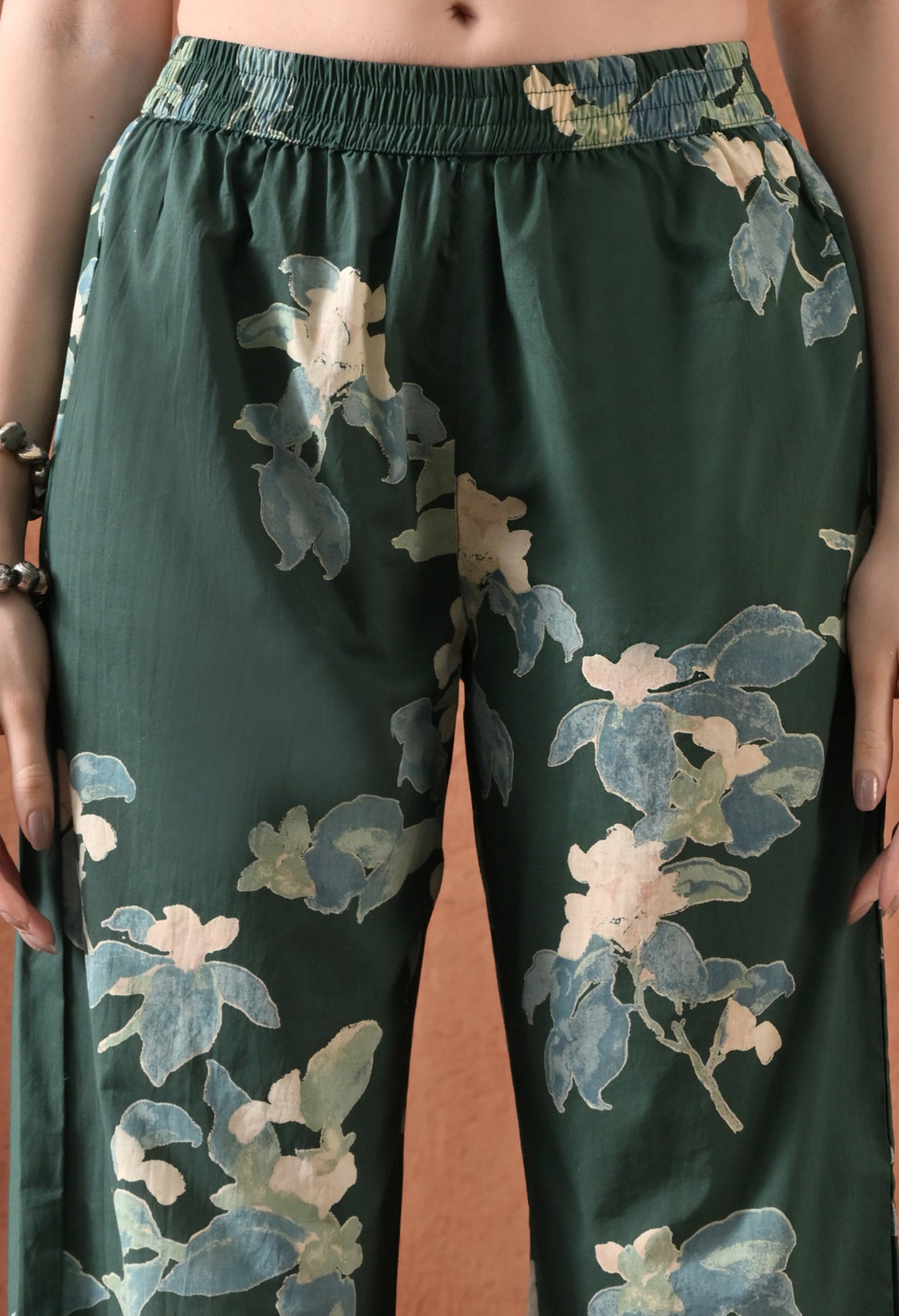 Emerald Bloom Floral Co-ord Set