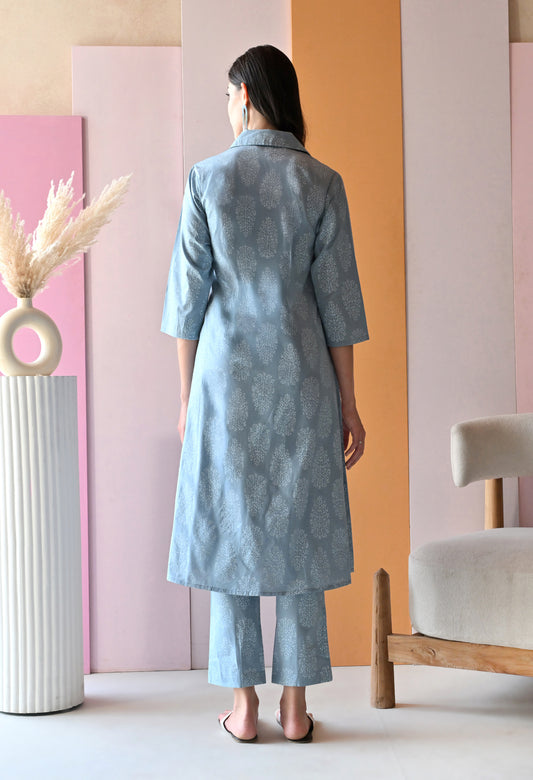 Silver Mist Co-ord Set