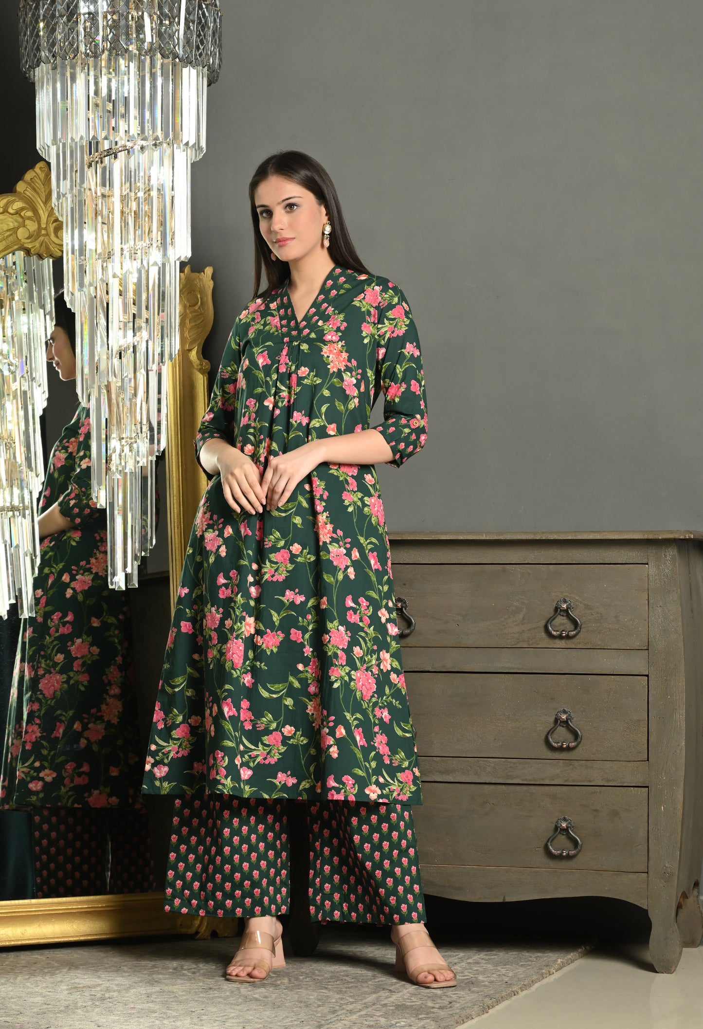Jade Fusion Co-ord Set