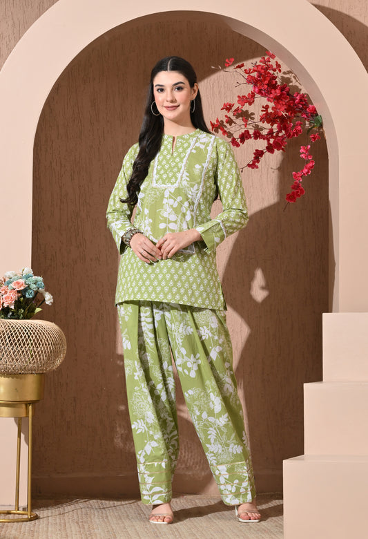 Meadow Bloom Cotton Farshi Set