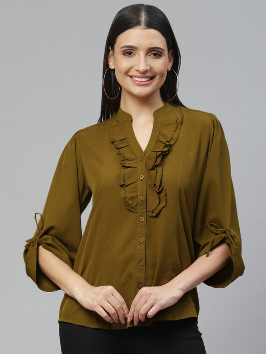 Olive Grove Blouse
