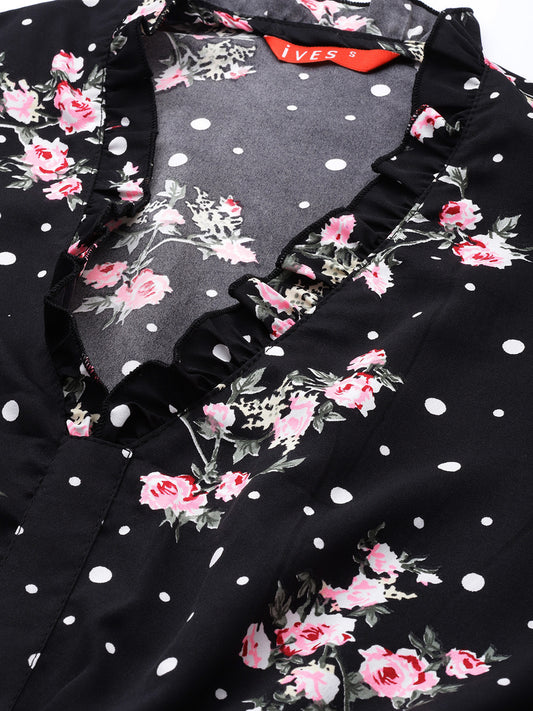 Elegant Noir Top