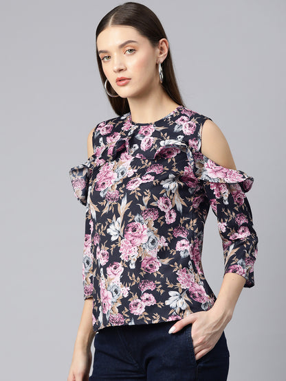 Cobalt Serenity Blouse