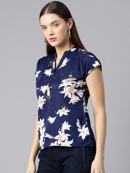 Sapphire Wave Blouse
