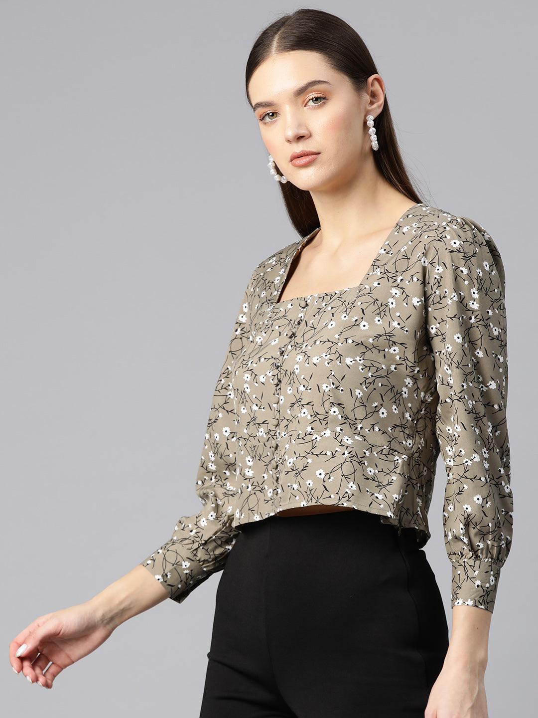 Stone Whisper Blouse