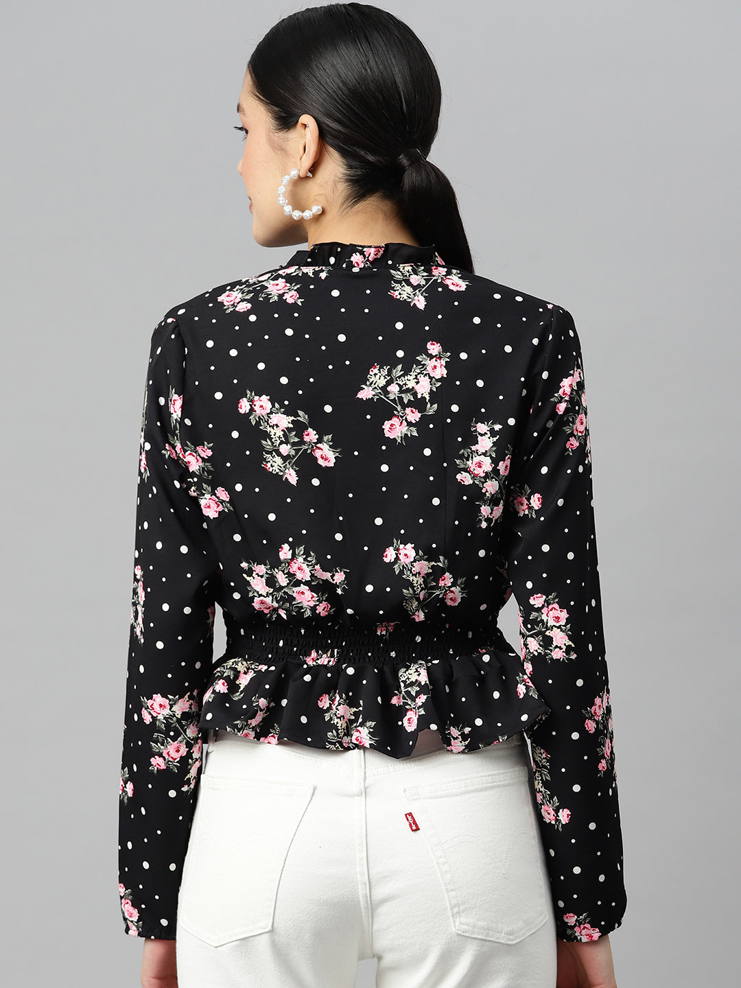 Elegant Noir Top