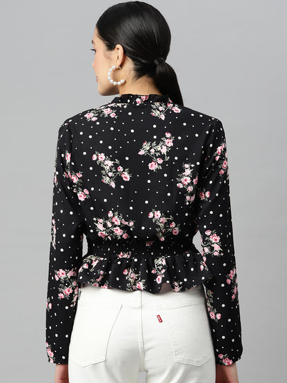 Elegant Noir Top