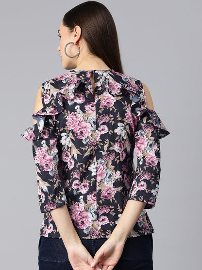 Cobalt Serenity Blouse