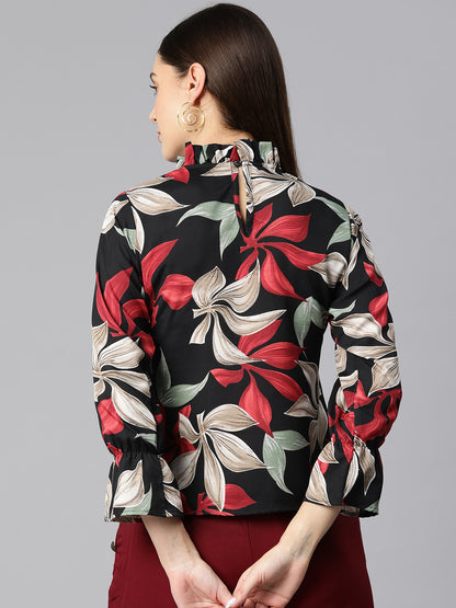 Midnight Silhouette Blouse