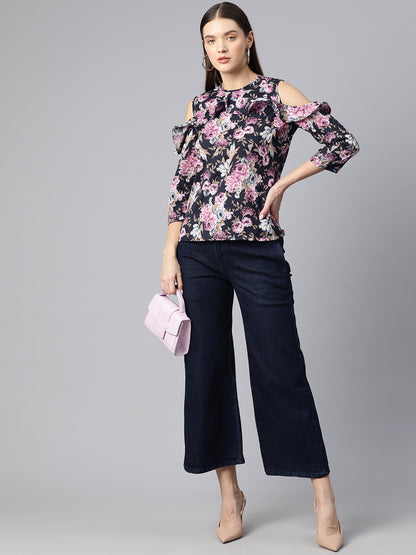 Cobalt Serenity Blouse