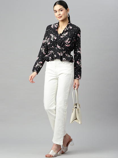 Elegant Noir Top