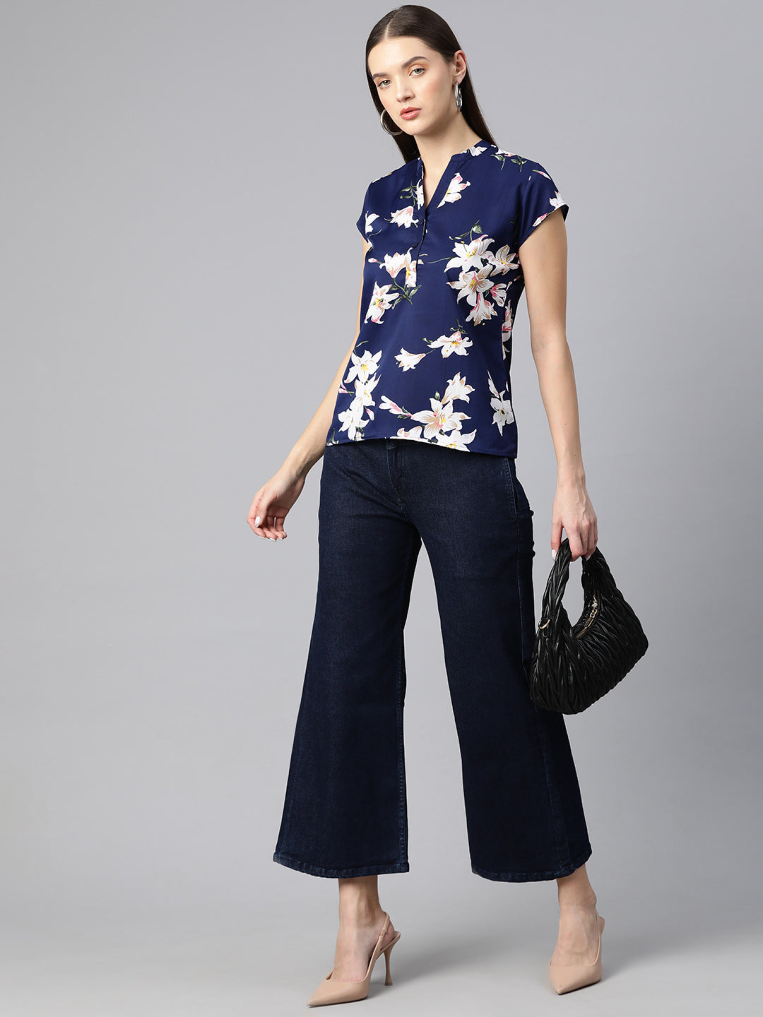Sapphire Wave Blouse