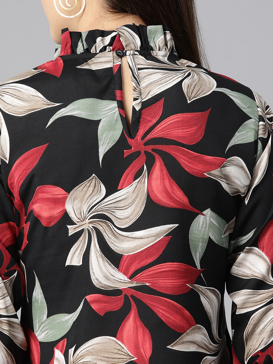 Midnight Silhouette Blouse