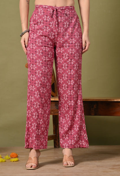 Blossom Rayon Co-ord Set