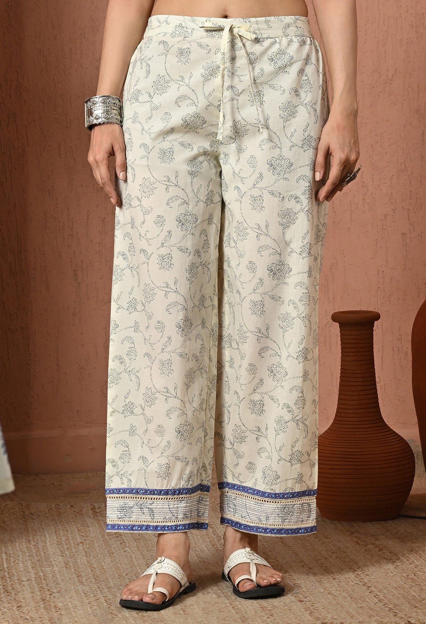 Lavender Bloom Cotton Suit Set