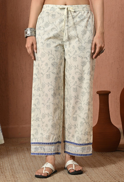 Lavender Bloom Cotton Suit Set