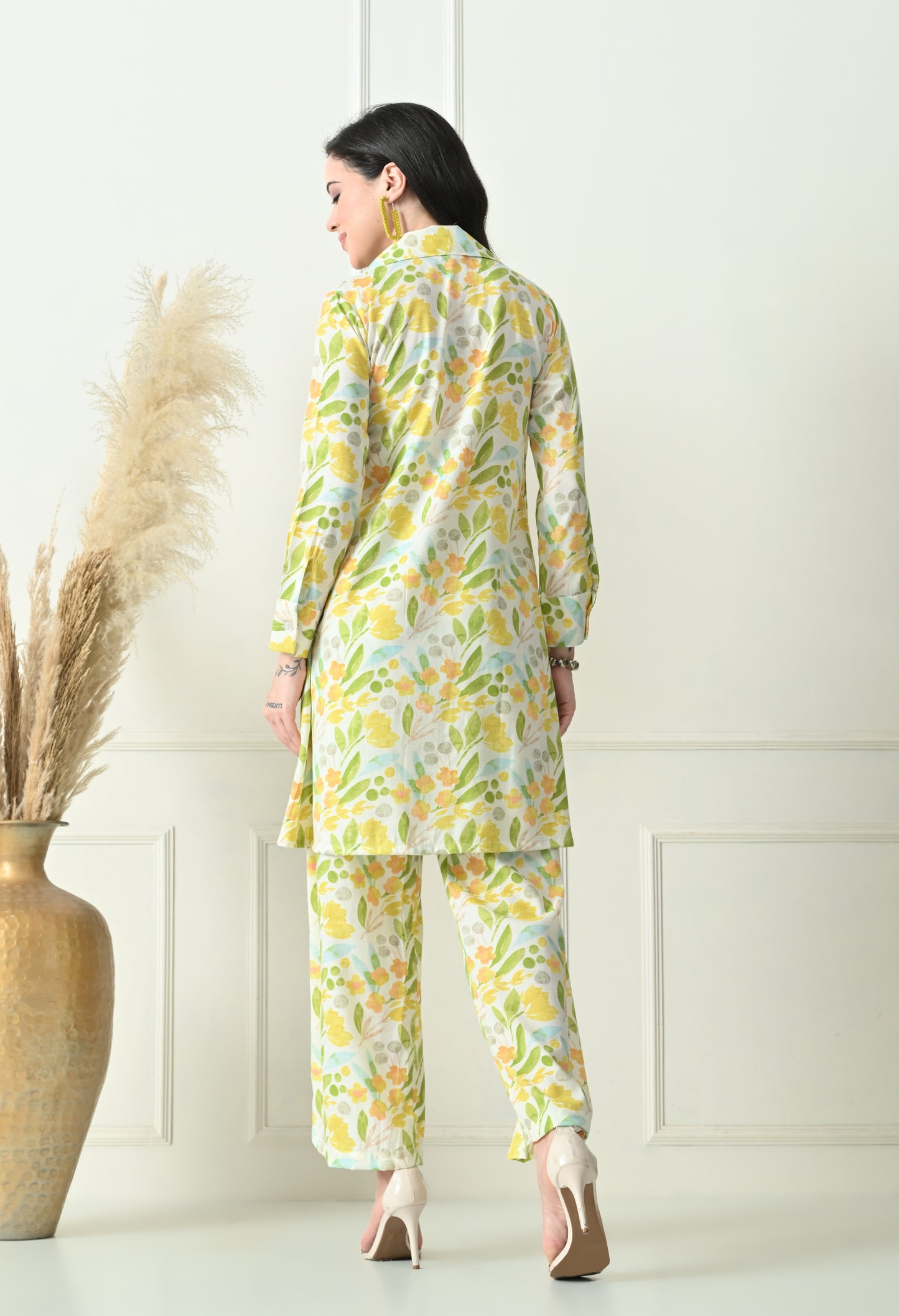 Sunny Bloom Rayon Co-ord Set