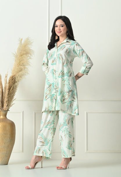 Tropical Breeze Rayon Co-ord Set