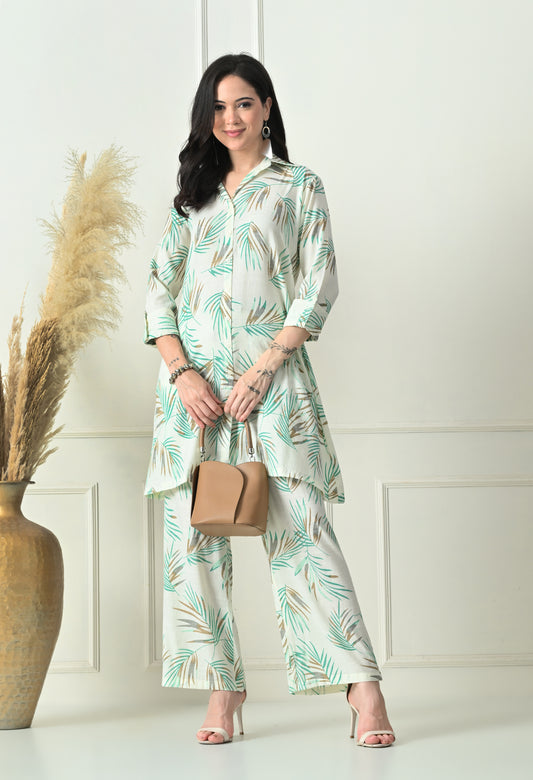 Tropical Breeze Rayon Co-ord Set